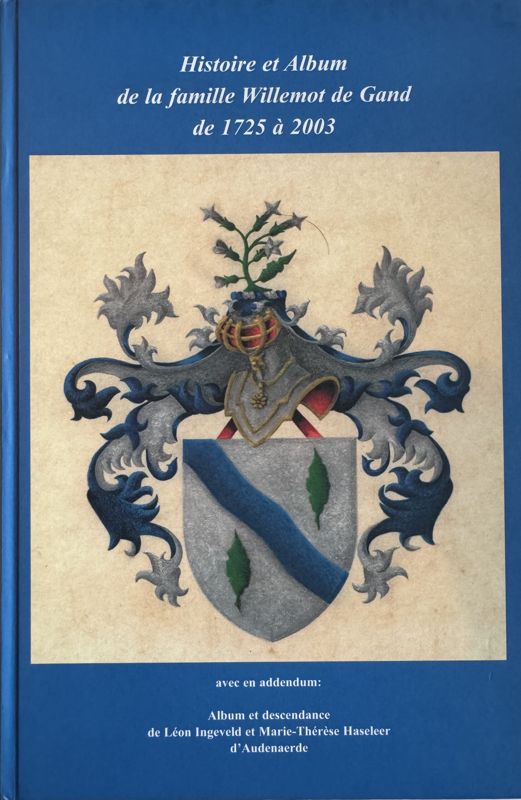 Een boek over genealogische opzoekingen van een familie